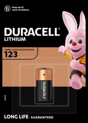 Hückmann 110281 Duracell CR123A Ultra Photo Battery