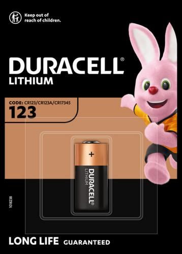 Hückmann 110281 Duracell CR123A Ultra Photo Battery