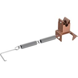 Pröpster 111 196 Cu D:8mm Type A side with springs LH:34.5mm roof cable holder