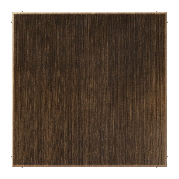 Jung ME2994BAT blind cover (latched), brass, LS series, antique brass