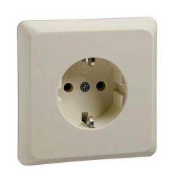 ELSO 515020 socket 1-way 16A RENOVATION pearl white