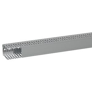 Legrand 636113 slotted cable duct Transcab 6/6.5 60x80mm, (light grey)