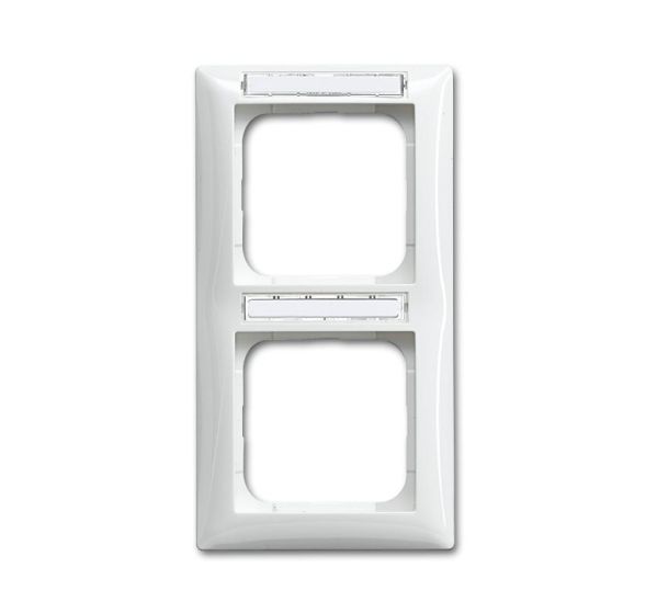 Busch-Jaeger 1722 NS-914 cover frame, 2-way frame alpine white