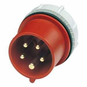 Mennekes 972 panel plug RAPIDO 16A 5-pin 6h 400V IP44