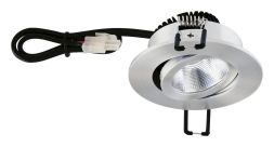 EVN PC20031427 3W 2700K 280lm R sb alu pol LED recessed ceiling spotlight