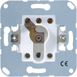 Jung 133.15 key switch without dismantling protection, button (changeover), 1-pole, 10 A 250 V ~