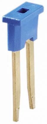 Finder 097.42 connecting bridge 2-pole blue 4.6mm wide