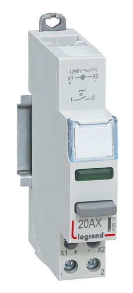 Legrand 412912 pressure switch CX3 20A 1S+GN 12/48V