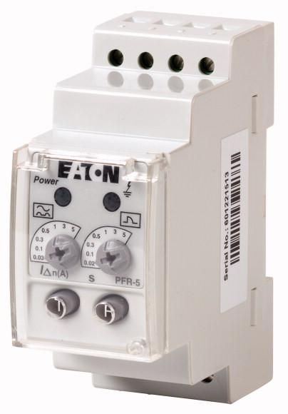 Eaton PFR-5-110AC FI relay, 0.03-5 A, 110AC , 116963