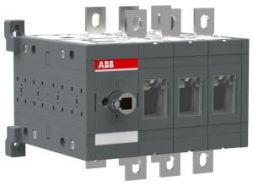 ABB Stotz-Kontakt OT315E03C, load changeover switch 3-pole 315A without handle and shaft I-0-II, 1SCA022764R2090