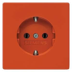 Siemens 5UB1850 socket SCHUKO 10/16A 250V orange (ZSV)