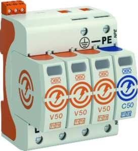 OBO Bettermann V50-3+NPE+FS-280 3-pole with NPE+FS 280V CombiController V50, 5093533