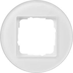Gira 0211130 1-way white cover frame