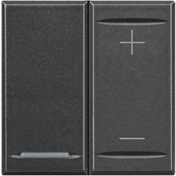 Bticino HS4410 touch dimmer 0-10V 600VA 2-module anthracite
