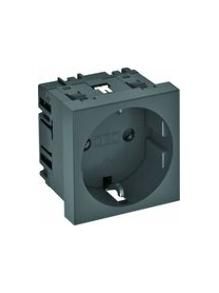 OBO Bettermann STD-D0 SWGR1 0Grad 1-way black-grey socket, 6120016