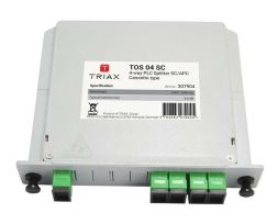 Triax 307904 TOS 04 SC/APC 4-way optical distributor