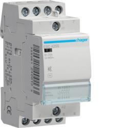 Hager ESC425S contactor 25A 4S 230V hum-free