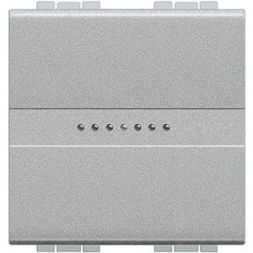 Bticino NT4054M2 cross switch SL 2m TECH, (aluminium)