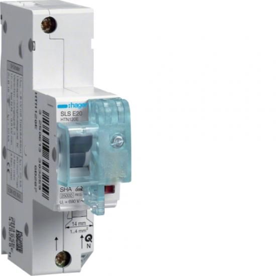 Hager HTN120E SLS switch 1-pole E-20A DIN rail