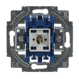 Busch-Jaeger 2400/6 USK rocker control switch insert, on and off switching with N terminal