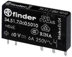 Finder 34.51.7.060.5010 Plug-in/print relay