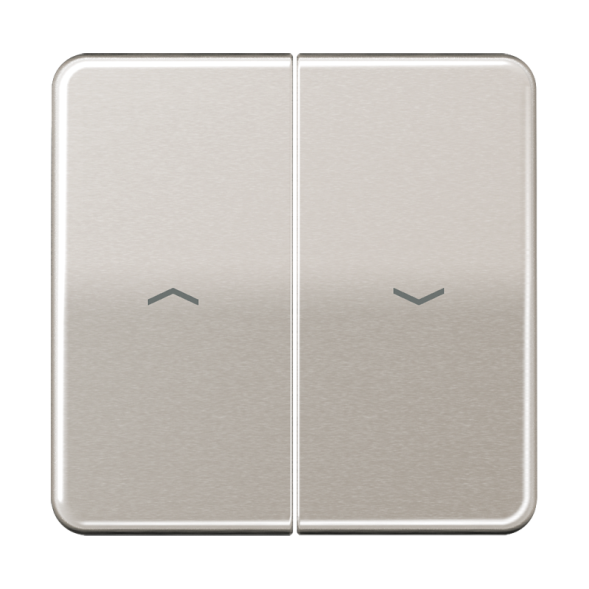 Jung CD595PPT rocker switch 2-way, with arrow symbols, anodised aluminium, CD series, platinum
