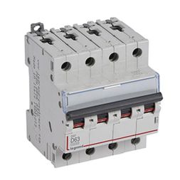 Legrand 409539 Circuit breaker DX3 D63A 4P 10KA 4M