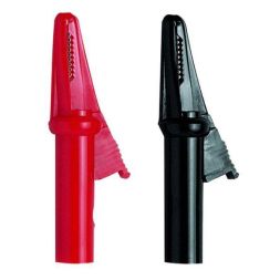 Beha Amprobe 2406492 390450 red 2mm plug-in crocodile clips