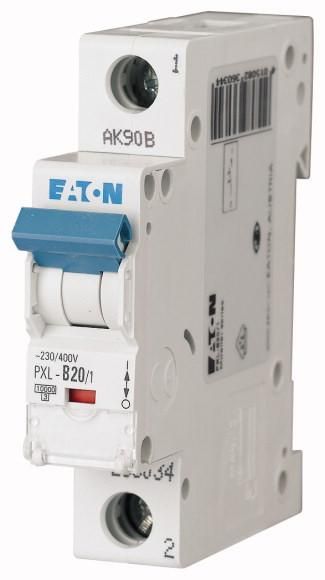 Eaton PXL-C20/1 miniature circuit breaker, 20A, 1p, C-Char, 236060
