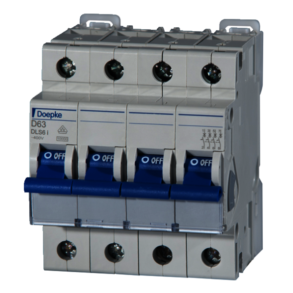 Doepke 09916535 DLS6I D25A 4-pole 10KA circuit breaker