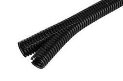Fränkische Rohrwerke 4110002300 2PAFM-23B.50 divisible black BS high corrugated pipe
