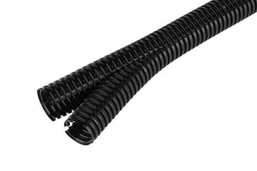 Fränkische Rohrwerke 4110002300 2PAFM-23B.50 divisible black BS high corrugated pipe