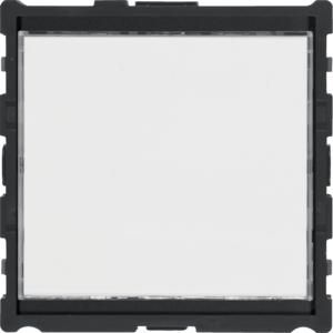 Elcom REU040Y EB stainless steel matt ONE MODESTA 76x76 LED info module