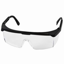 IRONSIDE 343017 safety glasses clear, black.