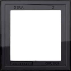 Gira 131105 1f E2 black mounting adapter