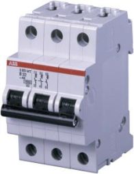 ABB Stotz-Kontakt S203MT-C50, circuit breaker C-Char., 10 kA, 50 A, 3P, 2CDS273006R0504