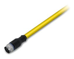 Wago 756-1501/060-020 4xAWG26, yellow, Cat.5, 2m data cable PUR