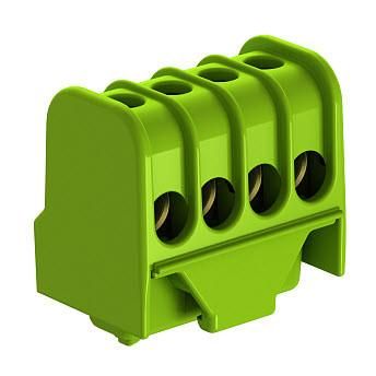 OBO Bettermann KL-DBS4x16GN with screw contacts protective conductor terminal, 2016250