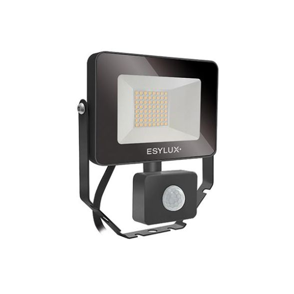 EsyLux EL10810930 AFL Basic 10W 4000K black LED spotlight