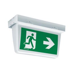 EsyLux EN10077326 LED emergency light SLX 32 LEDi High Cover 8h white