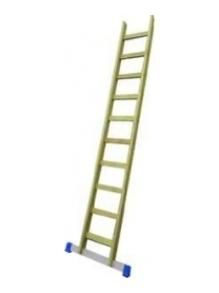 PROTEC.class 05105227 Ladders Wooden stepladders 1x17 Trav. PHALT117