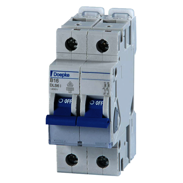 Doepke 09916083 DLS6I B16A 2-pole 10KA circuit breaker