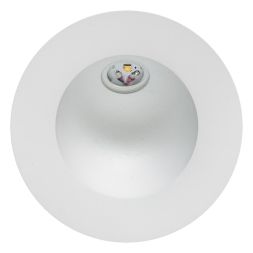 EVN P20301 rigid 2W 700mA round IP54 cold white white LED recessed ceiling spotlight