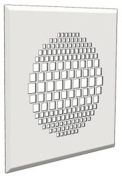 Glen Dimplex 377210 DVG QW Blocs Valve Grille