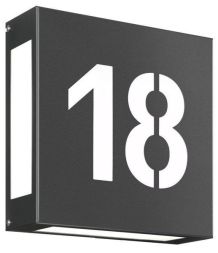 CMD 62/HN/N anthracite stainless steel wall light