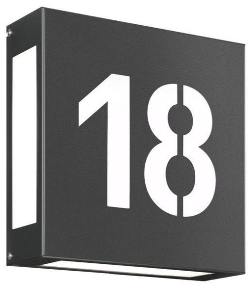 CMD 62/HN/N anthracite stainless steel wall light