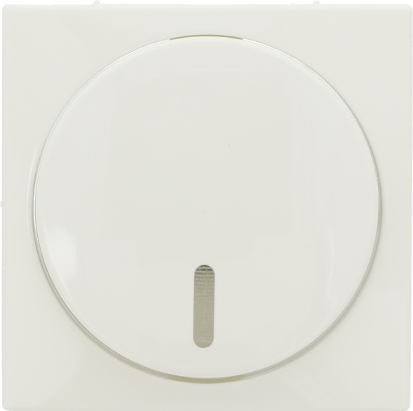 Klein K55115/04BB dimmer cover, alpine white