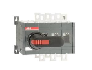ABB Stotz-Kontakt OT315E03CLP, load changeover switch o. 0 Pos. 3-pole 315A with handle and shaft, 1SCA108630R1001