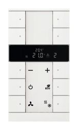 Busch-Jaeger 2CKA006330A0006 6330/105-500 Extension control unit 10-way room temperature controller