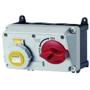 Mennekes 7620 wall socket DUO 16A 3-pole 4h 110V IP67